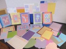 Huge Lot Scrapbook Card Making Cardstock Frames Die Cuts 1.5 Lbs Journaling Tags