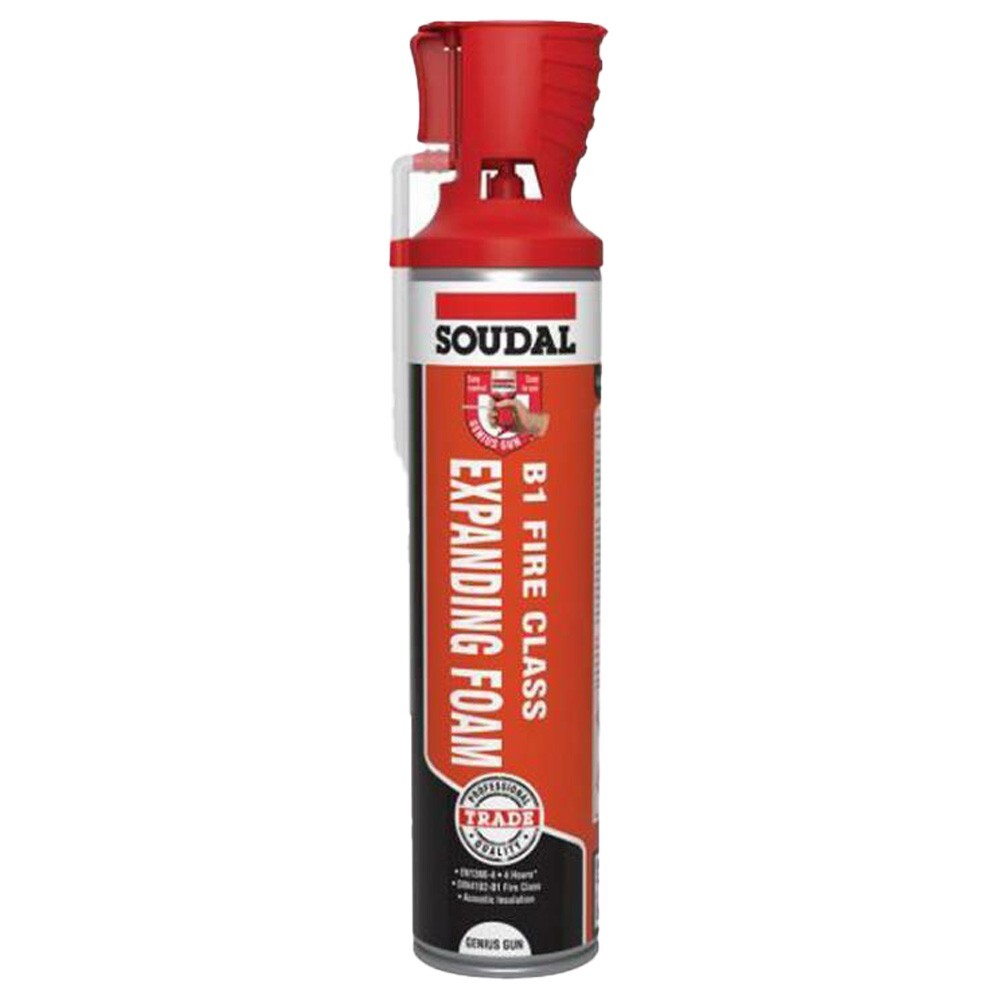 SOUDAL B1 Fire & Acoustic Expanding Foam Genius Gun 600ml