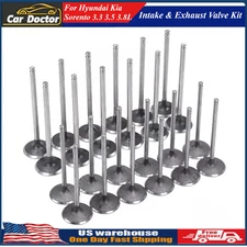 G6DH Intake & Exhaust Valve Kit 22211-3C810 For Hyundai Kia Sorento 3.3 3.5 3.8L