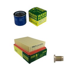 MANN-FILTER Inspektionspaket Filterset für Fiat Marea Weekend 1.8 115 16V 2.0