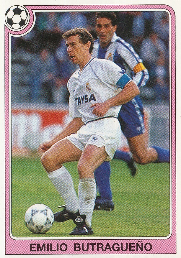 Carte De Collection - Butragueño / Real Madrid - Années 90 - Nancy