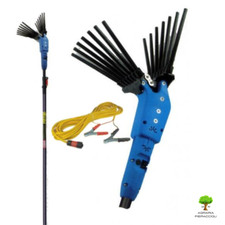 LISAM OLIVECO ABBACCHIATORE SBATTITORE CON ASTA TELESCOPICA 3,4m 12V + CAVO 15m