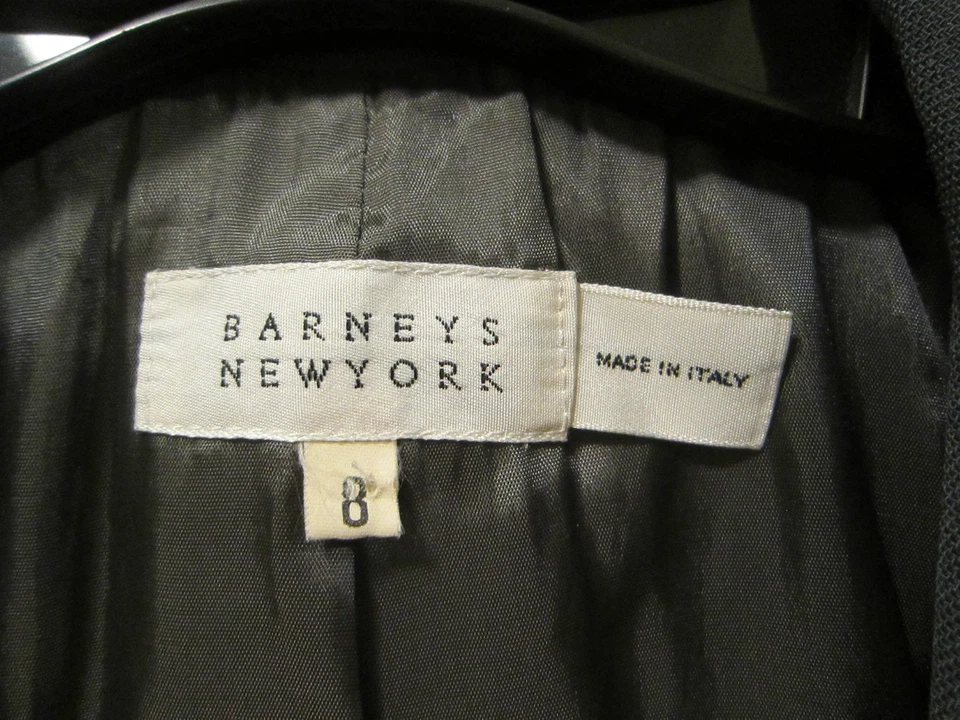 РАЗМЕР 8 (J) SZ 10 (S) BARNEYS НЬЮ-ЙОРК ЖЕНЩИН ЗЕЛЕНАЯ ЮБКА КОСТЮМ 2ШТ КОМПЛЕКТ, С ПОДКЛАДКОЙ, Б/У В ОТЛИЧНОМ СОСТОЯНИИ - Изображение 3 из 4