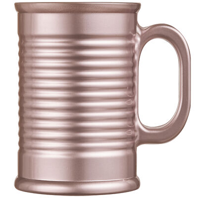 Luminarc Kafeebecher Teebecher Trinkbecher Becher Tasse Conserve Metallic 320 ml