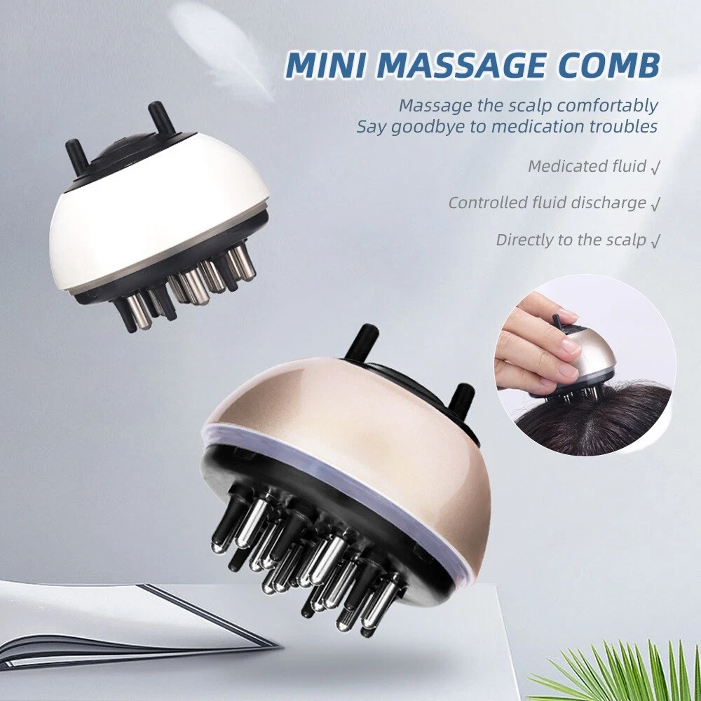 Scalp Applicator Liquid Comb Hair Growth Treatment Essential Oil Head Massager