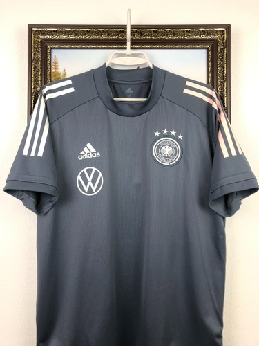 Adidas Germany Football Shirt Soccer Train Jersey Player Issue Trikot Mens Sz M - Picture 2 of 16