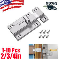 Double-Sided Sliding Door Latch Lock w/ Screw...