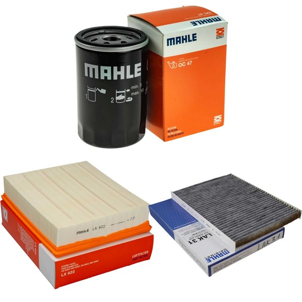 Mahle / Knecht Innenraumfilter LAK 31 Luftfilter LX 448 ÖLfilter OC 47-image