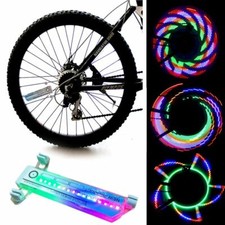 32 LED Flashing Colorful Bicycle Cycling Wheel Spoke Signal Light For Bike Tool