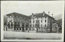 1935 - Agordo - Il bel palazzo settecentesco de Manzoni (già Crotta)