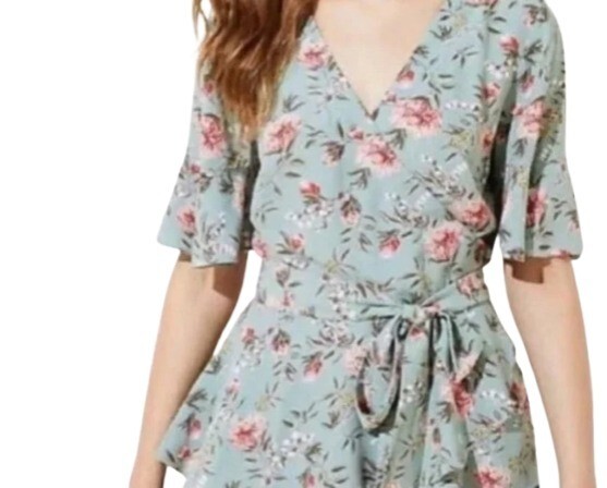 loft wrap blouse