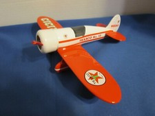 Texaco Collector Series Vintage  Airplane Die-Cast Coin Bank 1:32 Scale Open NEW