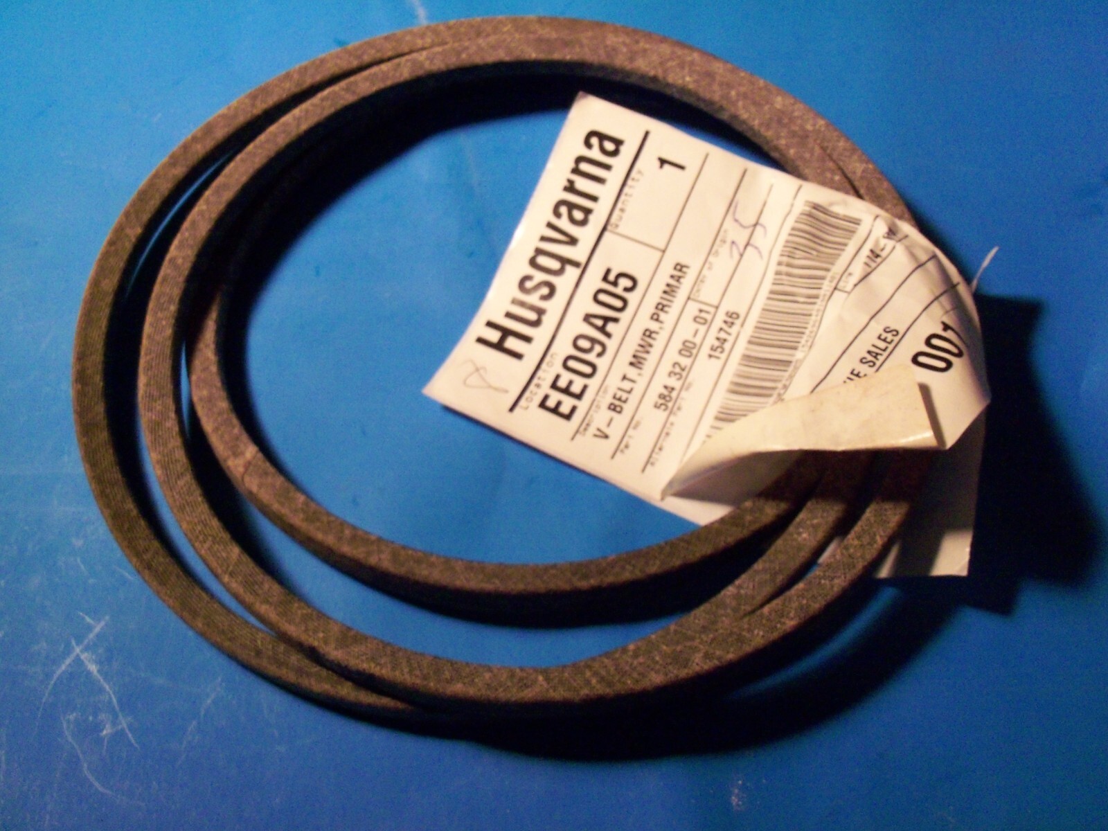 NEW HUSQVARNA 584320001 - V-BELT MWR PRIMAR OEM FACTORY BELT CT3  