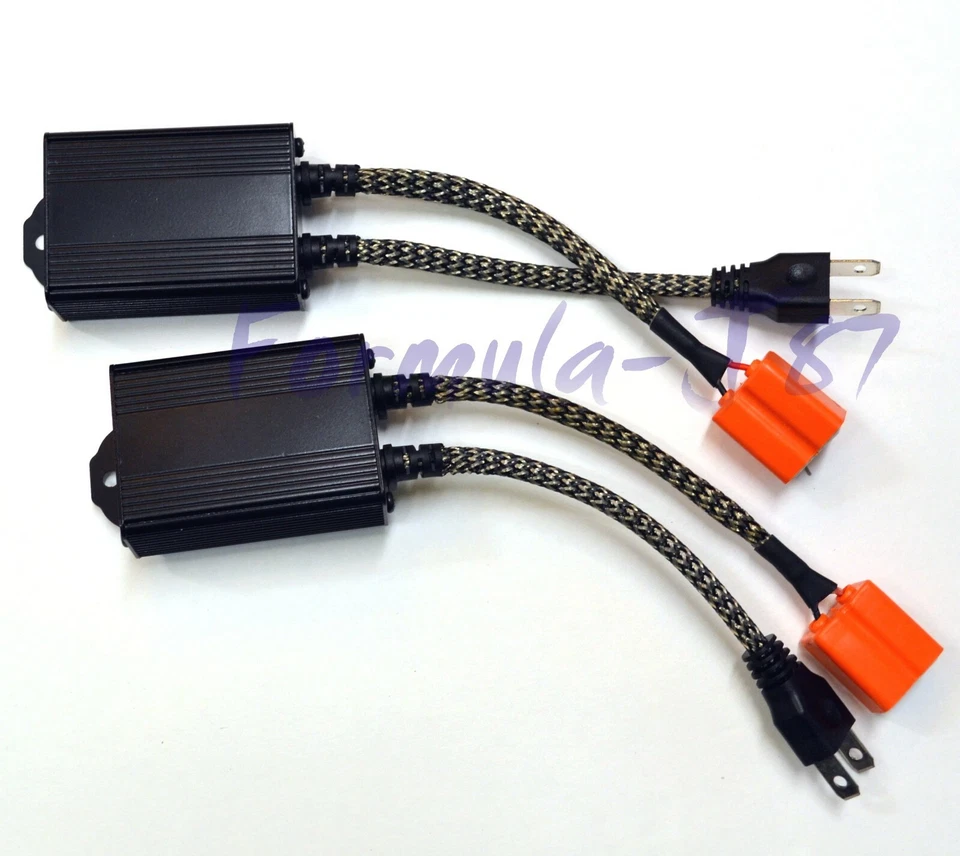 Cancelador de advertencia LED antiparpadeo corrección de errores H7 luz principal haz bajo Plug Play Fit Foto 3 de 4