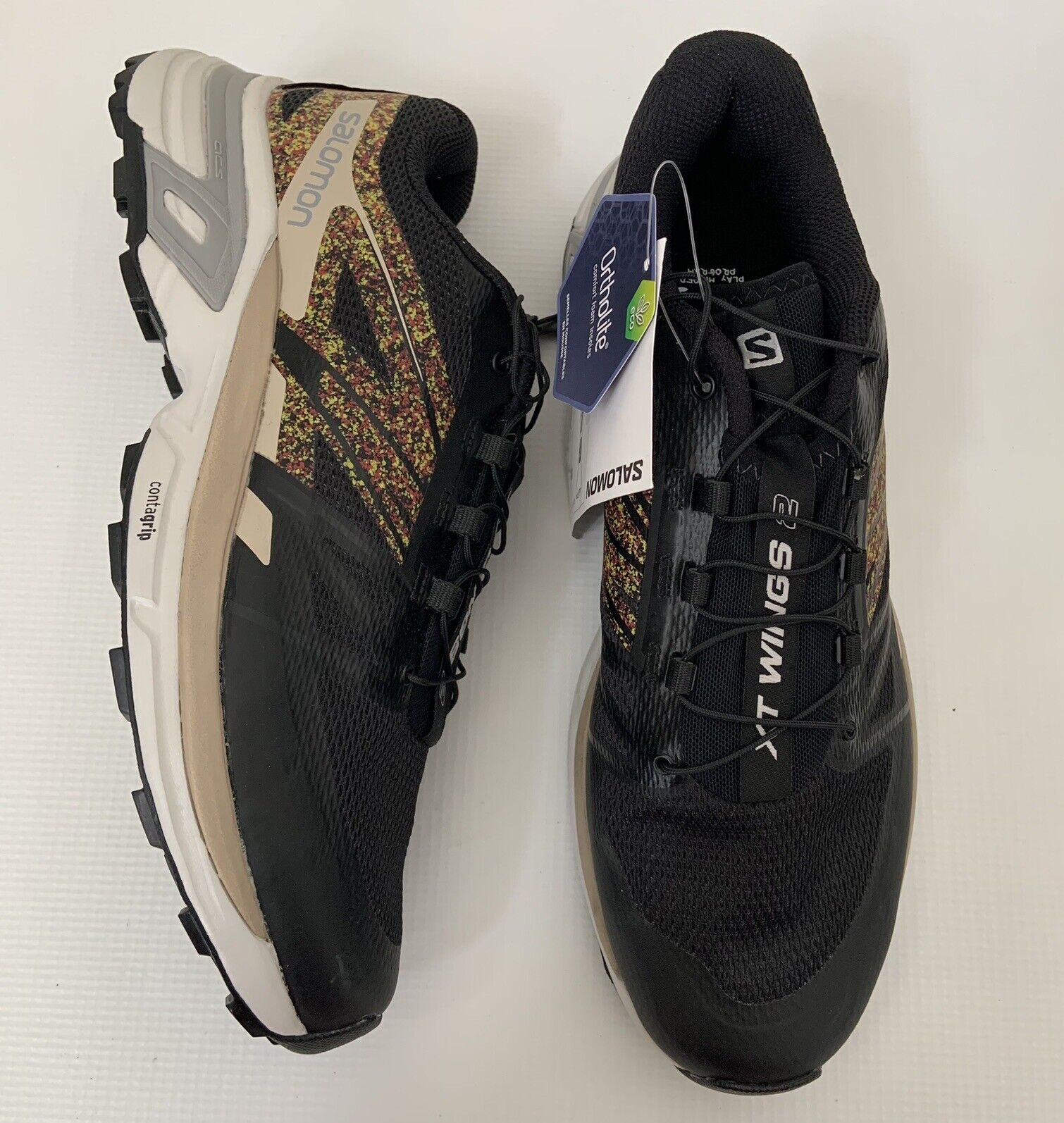 Scarpe da corsa Salomon XT Wings2 Mindful unisex uomo 9 donna 10 Ortholite escursionismo