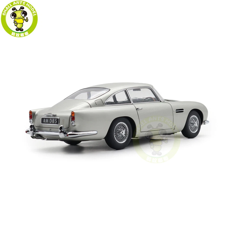 1/18 Aston Martin DB5 DB 5 Autoart 70287 Birch Silver Model Car - Image 4 of 4