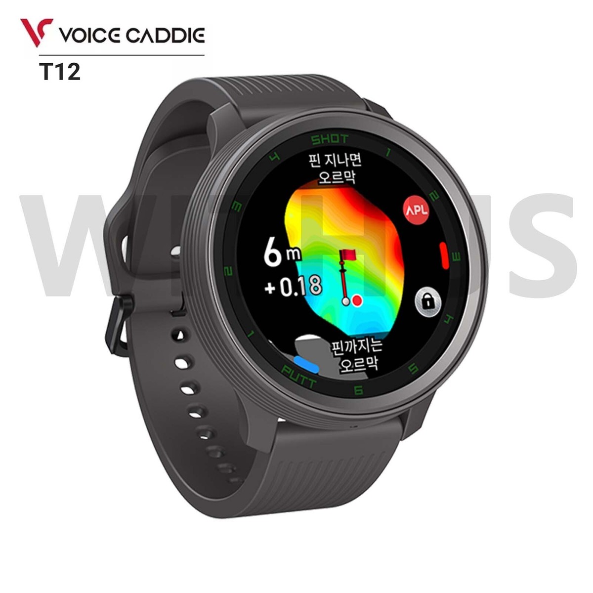 Voice Caddie T12 Smart Golf Watch Globalmap Course View AI Golf