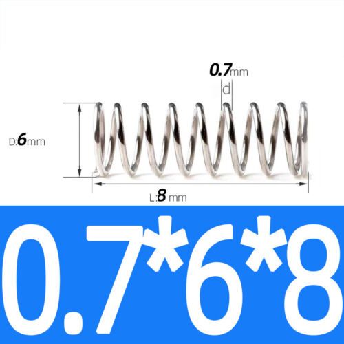 Compression Spring Steel 0.2 - 1mm Wire Dia 2mm - 12mm OD Small Pressure Springs - Picture 58 of 130
