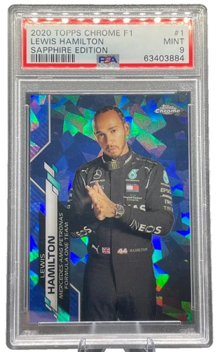 2020 TOPPS CHROME FORMULA 1 - LEWIS HAMILTON SAPPHIRE EDITION #1