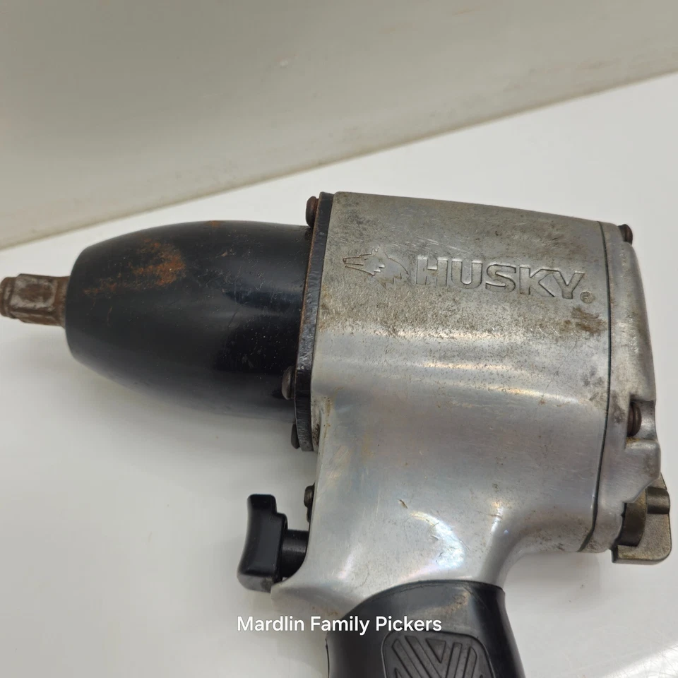 Husky H4140 1/2" Impact Wrench 500 ft lbs Torque MIJ Pneumatic Air Tool GU - Image 2 of 4
