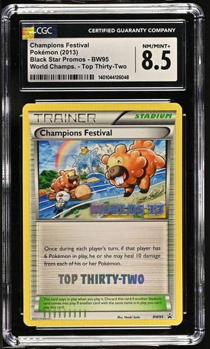 Champions Festival graded CGC 8 for sale on eBay