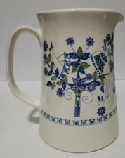 Vintage Bjorn Wiinblad Style Turi Design Lotte Water Pitcher Norway 