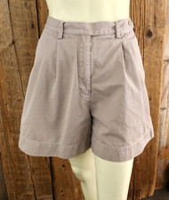 Vintage Eddie Bauer Khaki Tan Shorts Size 10 28x4.5