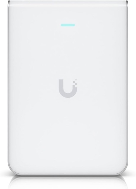 Ubiquiti UniFi U7-Pro-Wall Access Point Wi-Fi 7 Tri-Band 2.4/5/6 GHz PoE+ 2.5GbE