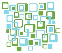 Wall Decor Plus More Wdpm1036 Funky R/ Squares Wall Sticker Vinyl Decal 40-pi... on sale Wall Decor Plus More Wdpm1036 Funky R/ Squares Wall Sticker Vinyl Decal 40-pi... on sale