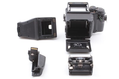 Exc4 works fine 】 Contax 645 MF-1 AE Finder MFB-1A 120/220 Back