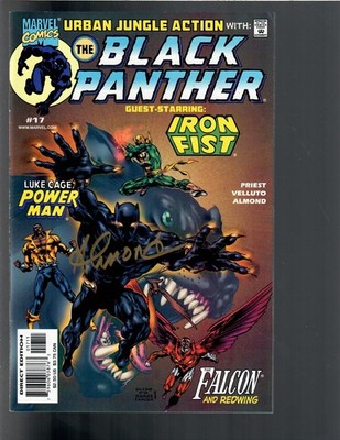 BLACK PANTHER 17 2000 SIGNED INKER BOB ALMOND VF 8.0 SHIPS SECURELY