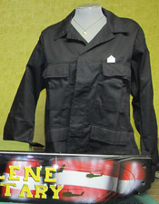 Black Cargo Shirt Camouflage Tactical Military Uniform TruSpe 100 Cot Med LG