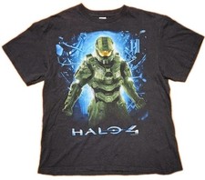 2012 HALO 4 Promo T Shirt L Large Video Game Master Chief Microsoft XBOX Delta