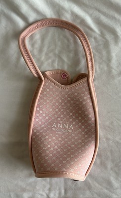 Anna Codorniu Barcelona Pink Champagne/Wine Handle Bag