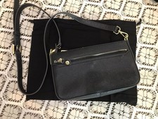 Zoe Lu Tasche, LITTLE MISS - schwarz Leder, N...