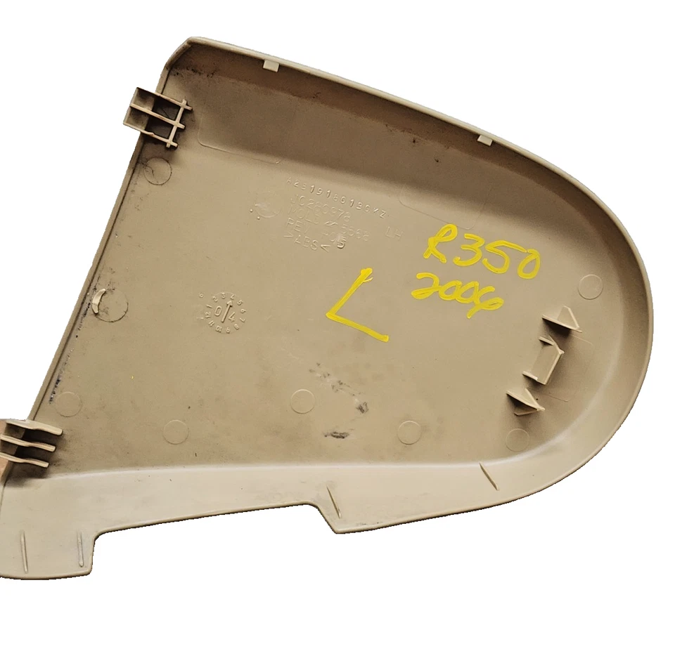 Painel tampa acabamento assento motorista dianteiro esquerdo Mercedes-Benz R350 2006–2011 fabricante de equipamento original - Imagem 2 de 3