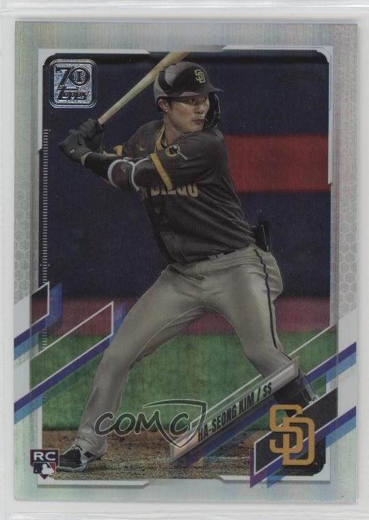 2021 Topps Rainbow Foil Ha-Seong Kim #398 06gz