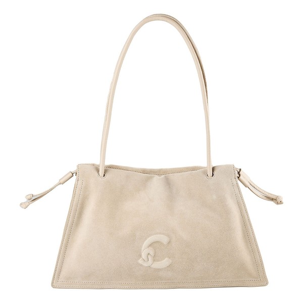 Coccinelle Dulse Schultertasche Leder 39Cm #COC-E1SS6130101 (Sandshel-Sandsh)-image