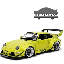 Jada Pink Slips Porsche Rauh Welt Begriff Rwb Genki 118 Lime Green 36472