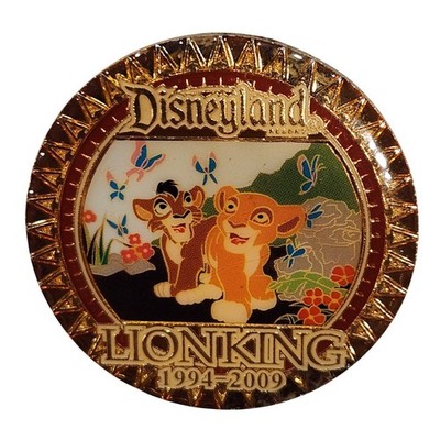 Disney Pin Lion King Kiara Kovu Cubs Disneyland 15th Anniversar 86028 DLR LE 800