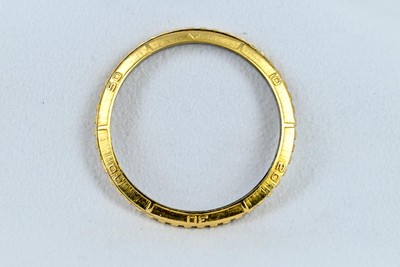 Rolex Thunderbird Turn-O-Graph Bezel - Insert & Retaining Ring 16253 - 1983