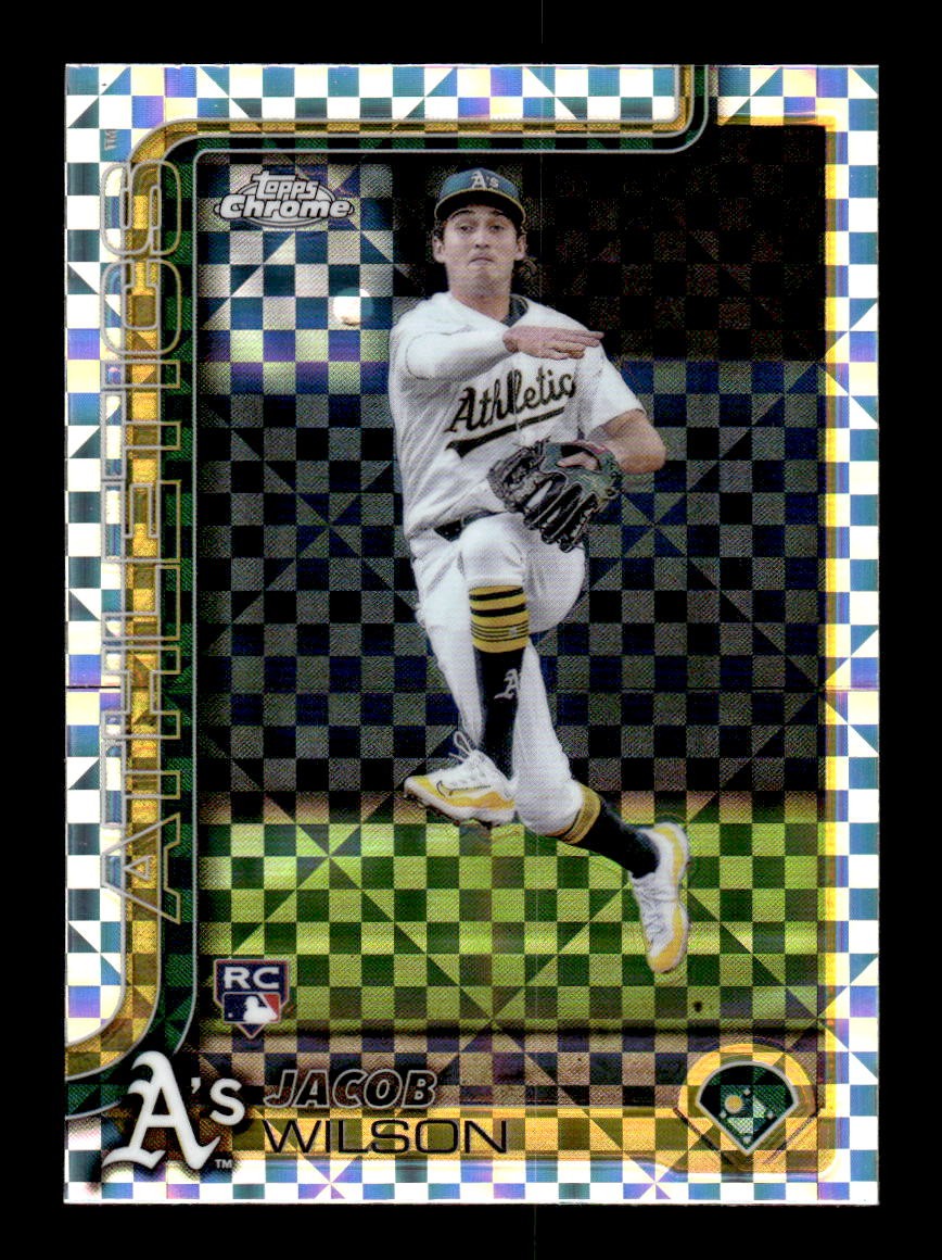 2025 Topps Chrome #96 Jacob Wilson X-Fractors