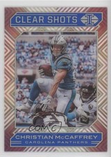 2020 Panini Illusions Clear Shots Sapphire Christian McCaffrey #8 1z6