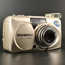 Olympus Stylus Epic  mju II Zoom 170 VF 35mm Film Camera Tested Working JP 002