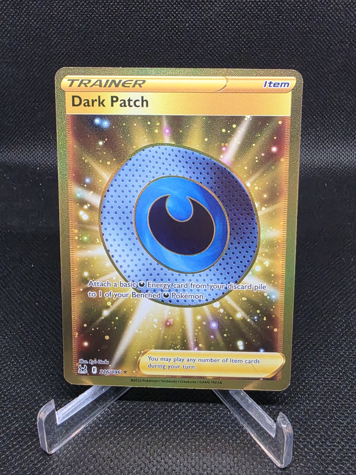 Dark Patch (Secret Rare Gold) - 216/196 - Swsh11: Lost Origin - Pokemon TCG