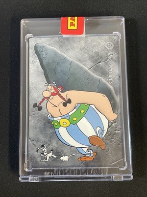 Panini ASTERIX SINE TEMPORE TREASURE BOX Metalforge Lapis Card OBELIX