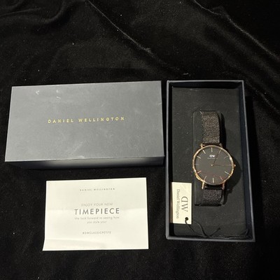 NEW Daniel Wellington Classic Petite Ashfield Women's Quartz Watch DW00100201 