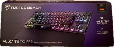 Turtle Beach Vulcan II TKL Pro RGB Gaming Tastatur Hall-Effekt Schalter DE Layou