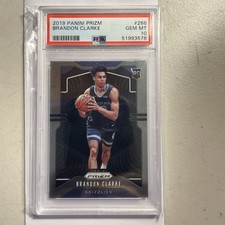 2019-20 Panini Prizm Brandon Clarke Rookie PSA 10 Grizzlies #266