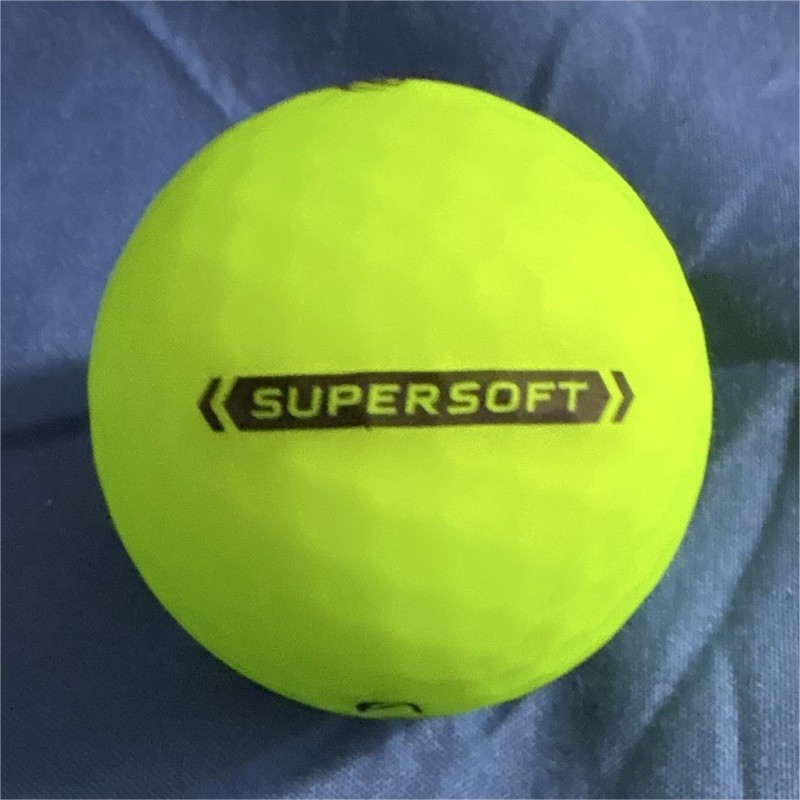 Callaway Supersoft Yellow Golf Ball - Callaway Supersoft Model, Golf Sport